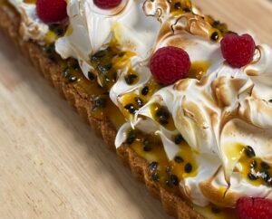 Passionfruit Pav Tart